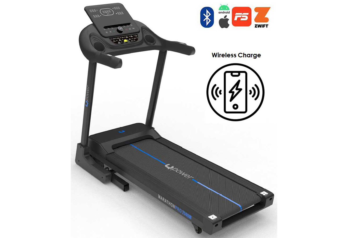 Απεικονίζεται ο διάδρομος και τα icons του Bluetooth και της ασύρματης φόρτισης.